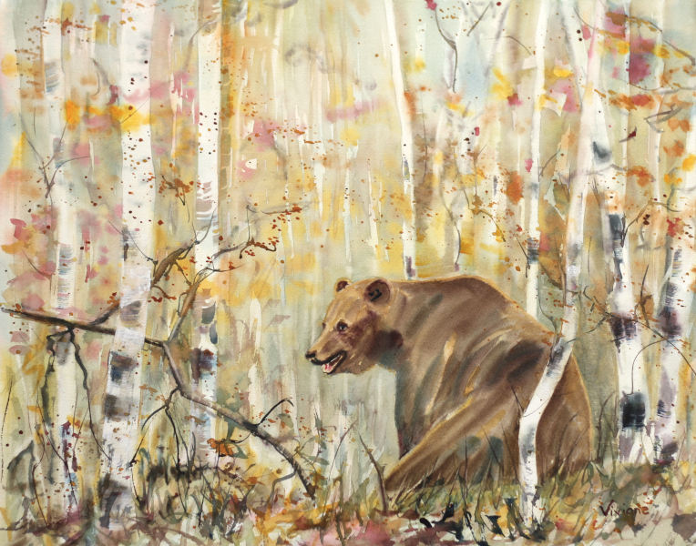 peinture aquarelle animaux